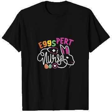 Discover Eggspert nurses Easter Bunny NP Funny RN Easter Day Nursing T-Shirts