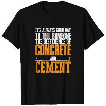 Discover Construction concrete finisher 10 T-Shirts