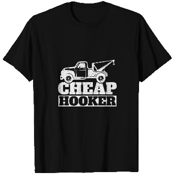 Discover Tow Truck Driver Breakdown Lorry Thin Yellow Line Trucker 4 T-Shirts