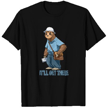Discover Funny Sloth Mailman Funny And Rude Mailman Postal Worker T-Shirts