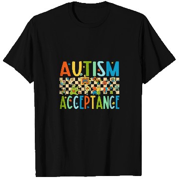 Discover Autism Awareness Month Acceptance Special Education Teacher T-Shirts