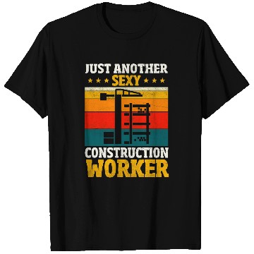 Discover Construction Worker Gifts Funny Building Laborer Contractor T-Shirts
