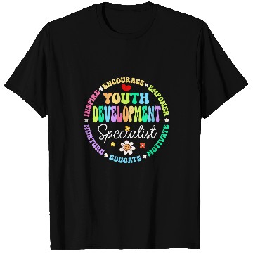 Discover Groovy Youth Development Specialist Worker Appreciation 1 T-Shirts