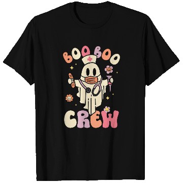 Discover boo boo crew cute nurses halloween trick or treat T-Shirts