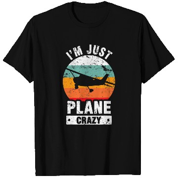 Discover I Am Just Plane Airplane Plane Pilot 1 T-Shirts