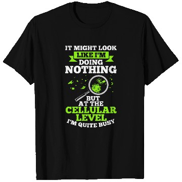 Discover Cellular Biology Biologist Physics Chemistry Scientist T-Shirts