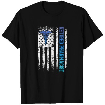 Discover Retired Pharmacist Pharmacy Retirement 44 T-Shirts