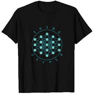 Discover Think Deeper Programmer Data Science AI Machine Learning T-Shirts