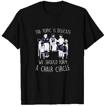 Discover Group work we need chair circle social worker T-Shirts