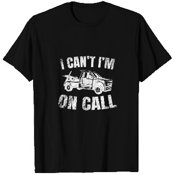 Discover Tow Truck Driver Breakdown Lorry Thin Yellow Line Trucker 5 T-Shirts