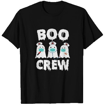 Discover halloween nurses nursing cute health worker halloween pattern 2 T-Shirts