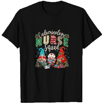 Discover Endocrinology nurses Squad Christmas Gnomes Endocrine nurses T-Shirts