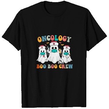 Discover boo boo crew oncology nurses halloween scrub T-Shirts