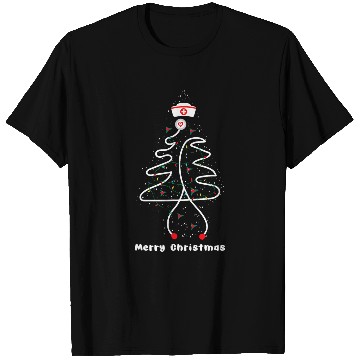 Discover Merry Christmas Nursing Worker Hospital nurses T-Shirts