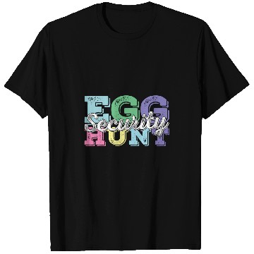 Discover Egg Hunt Security Retro Easter Egg Hunt Supervisor Easter T-Shirts