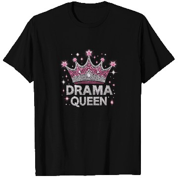 Discover Drama Queen Funny Theatre Actress Thespian T-Shirts