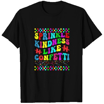 Discover Throw Kindness Around Like Confetti Positivity Kids Teacher T-Shirts