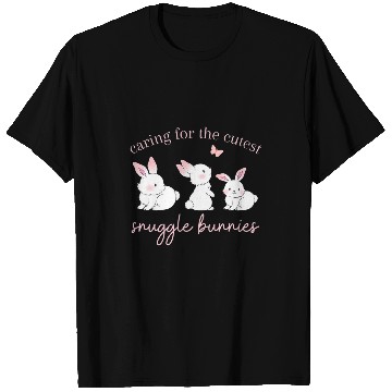 Discover Caring For The Cutest Snuggle Bunnies NICU nurses Easter T-Shirts