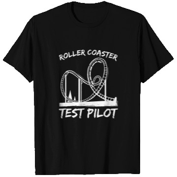 Discover Roller Coaster Test Pilot T-Shirts
