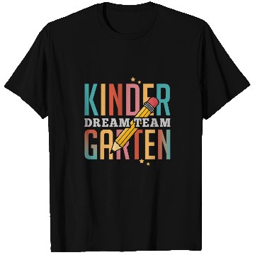 Discover Kindergarten Dream Retro Team Back To School Teacher Student T-Shirts