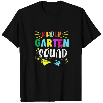 Discover Kindergarten Squad Teacher Student Team Back To School T-Shirts