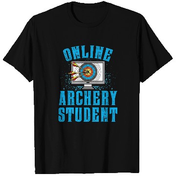 Discover Funny Virtual Learning Online Archery Student T-Shirts