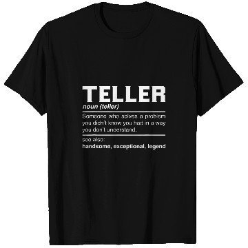 Discover Teller Definition Design Narrator Speaker Storyteller Noun T-Shirts