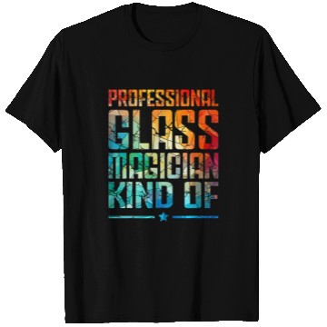 Discover Funny Stained Glass Artist Stained Glass Window Art 2 T-Shirts