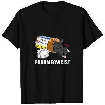 Discover Funny Pharmacist Cat Pharmacy Cute Cat For Cat Lovers T-Shirts