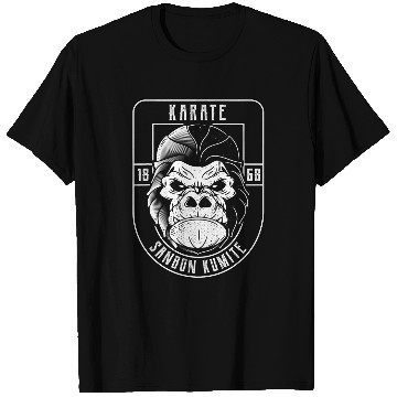 Discover Japanese Gorilla Karate Gift 1 T-Shirts