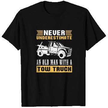 Discover Tow Truck Driver Breakdown Lorry Thin Yellow Line Trucker 2 T-Shirts