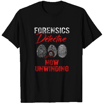 Discover Retired Forensic Scientist Science Investigator Retirement 3 T-Shirts