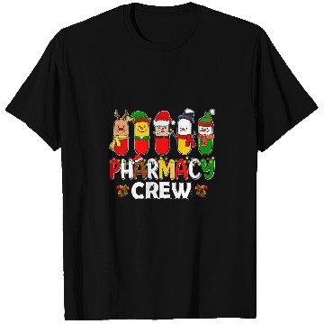 Discover Pharmacy Crew Pharmacist Technician Christmas T-Shirts
