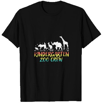 Discover Kindergarten Zoo Crew Matching Teacher Students Back School T-Shirts