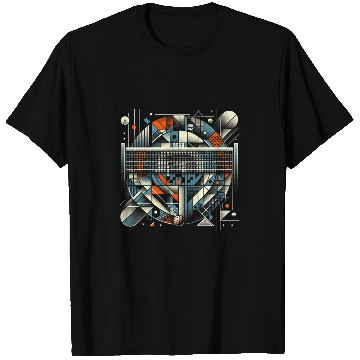 Discover Abstract Pickleball Net T-Shirts