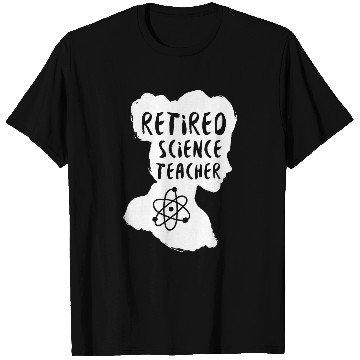 Discover Retired Science Teacher Knowledge School Retirement T-Shirts