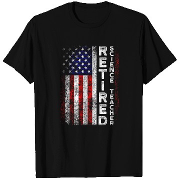 Discover Retired Science Teacher Instructing School Retirement T-Shirts