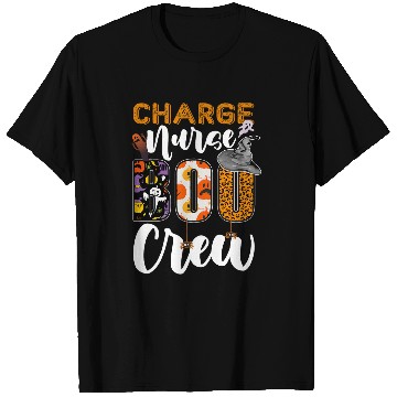 Discover Charge nurses Boo Crew Halloween Matching Chief Nursing T-Shirts