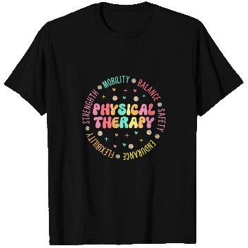 Discover Retro vintages Physical Therapy Funny Physical Therapist 2 T-Shirts