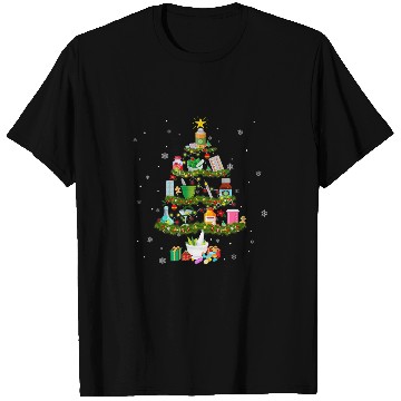 Discover Pharmacy Christmas Tree Medication Pharmacist Fun Gift Idea T-Shirts
