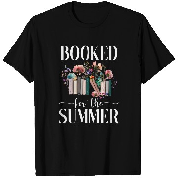 Discover Booked For The Summer Reading Librarian Read Wildflowers T-Shirts