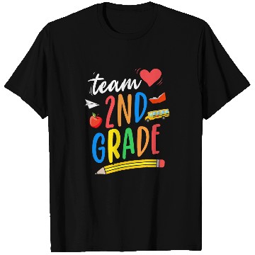 Discover Team 2nd Grade Teacher Student First Day Back to School T-Shirts