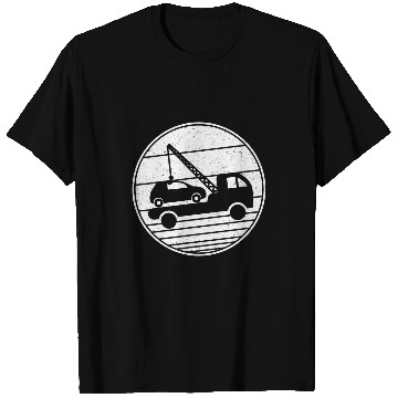 Discover Tow Trucker Wrecker Breakdown Recovery Tow Truck Operator T-Shirts