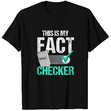 Discover This Is My Fact Checker Bible Study Christian 1 T-Shirts