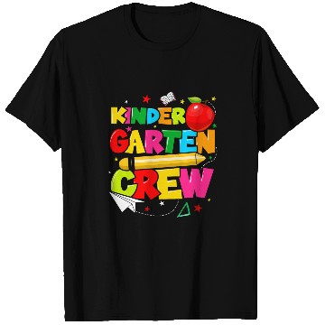 Discover Kindergarten Crew 2024 Cool pre kindergarten Teacher T-Shirts