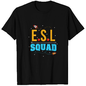 Discover English Second Language Teacher Team ESL Squad Language T-Shirts