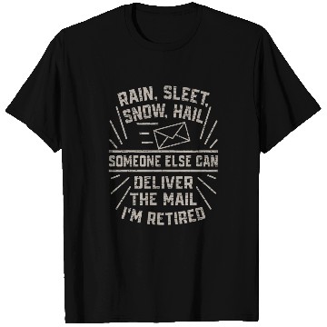 Discover Retired Postman Postal Worker 1 T-Shirts
