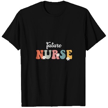 Discover Future nurses Student Funny Nursing Groovy Design For Women T-Shirts