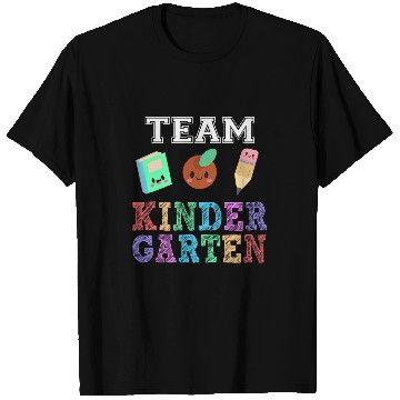 Discover Team Kindergarten First Day Back to School Student Teacher T-Shirts