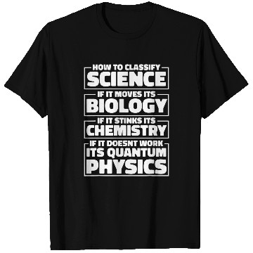 Discover Funny Physicist Scientist Science Quantum Physics 3 T-Shirts